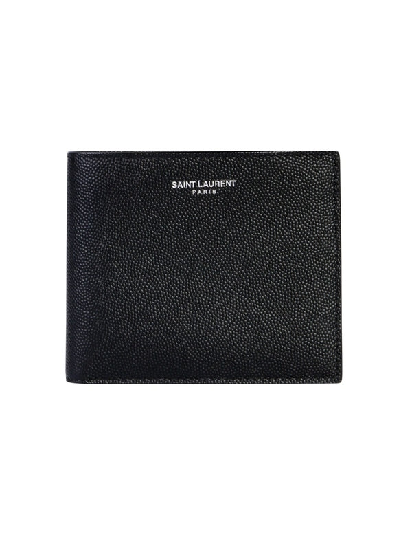 Saint Laurent Black Wallets