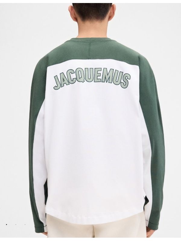 Baseball Cotton Long-sleeve Top