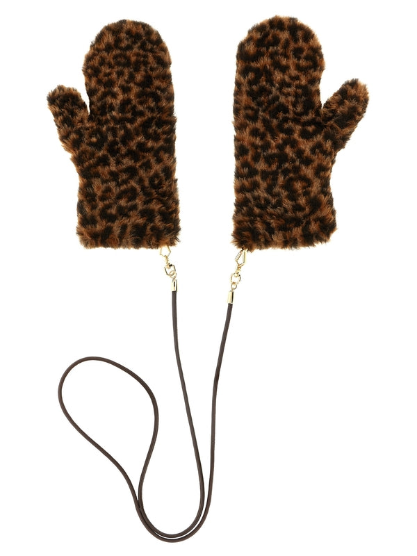 Max Mara Brown Wool Gloves