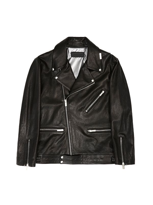 Double Biker Leather Jacket