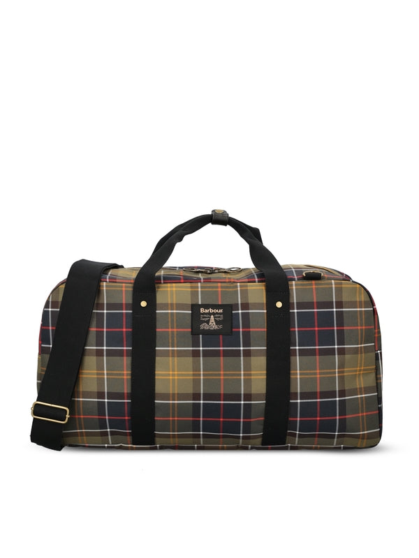 Barbour Green Boston Bags
