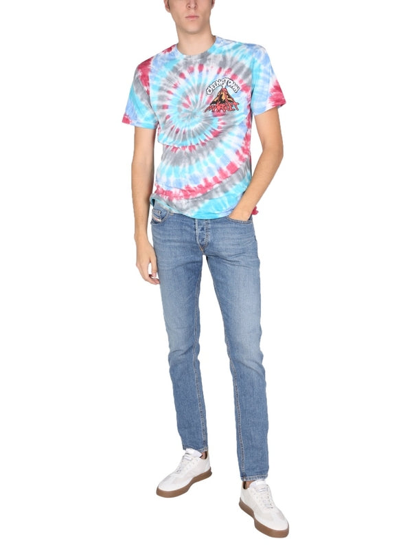 Tie-dye Printing Cotton T-shirt