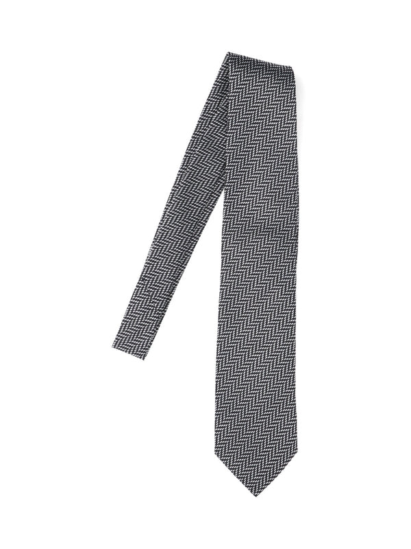 Jacquard Pattern Silk Necktie