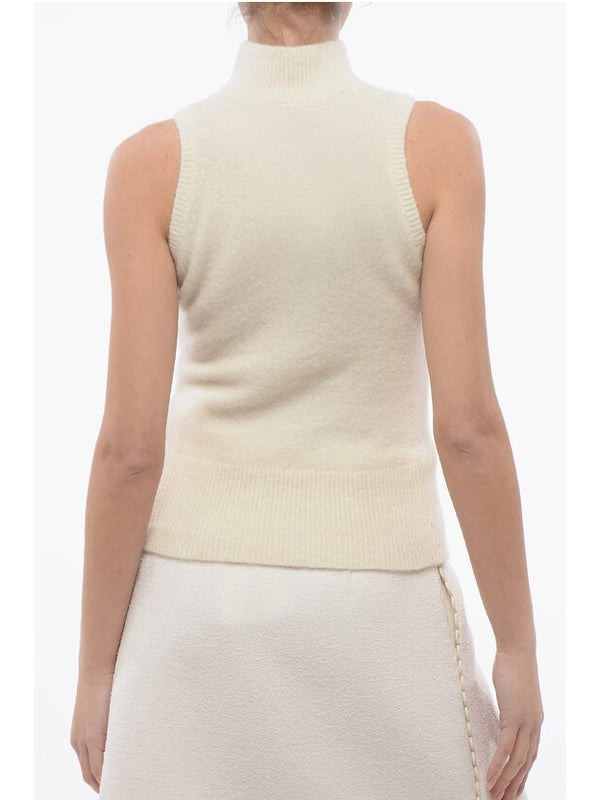Patou White Knit