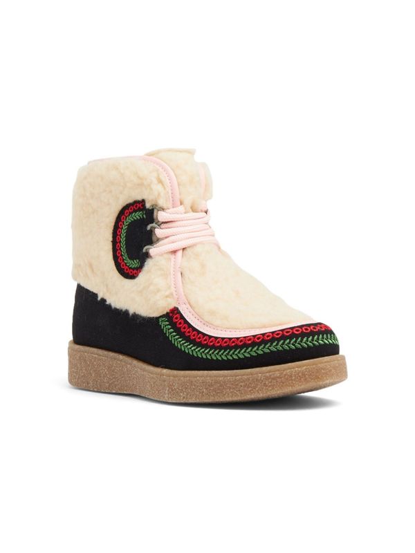 Borg Shearling Ankle Boots