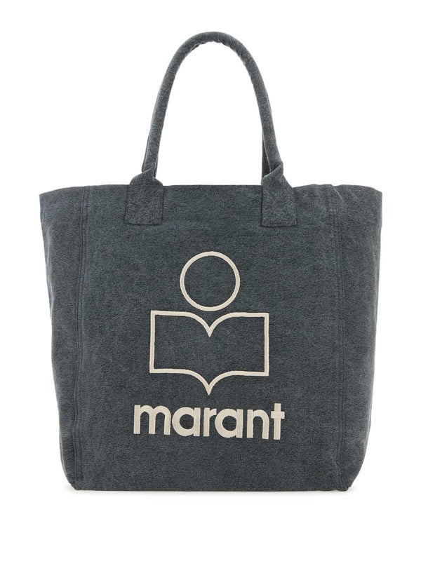 Yenki Logo Embroidered Cotton Tote Bag