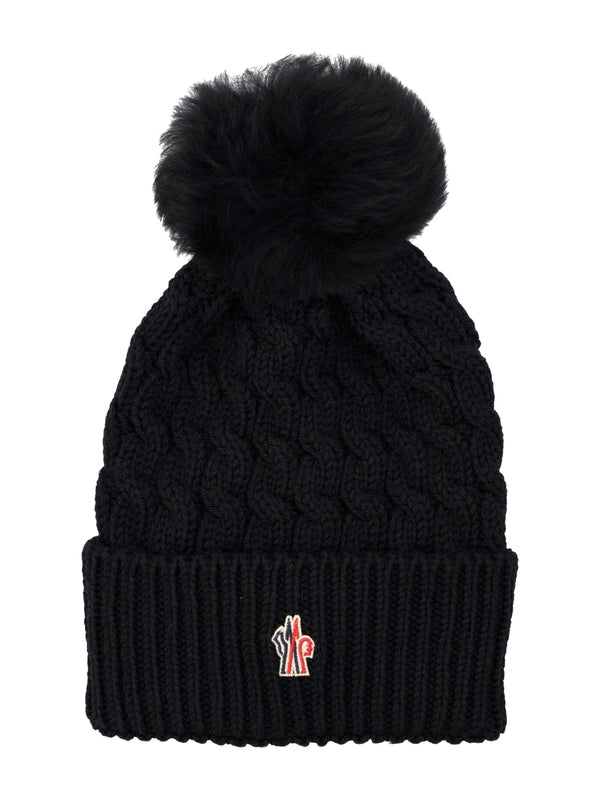Moncler Black Beanie