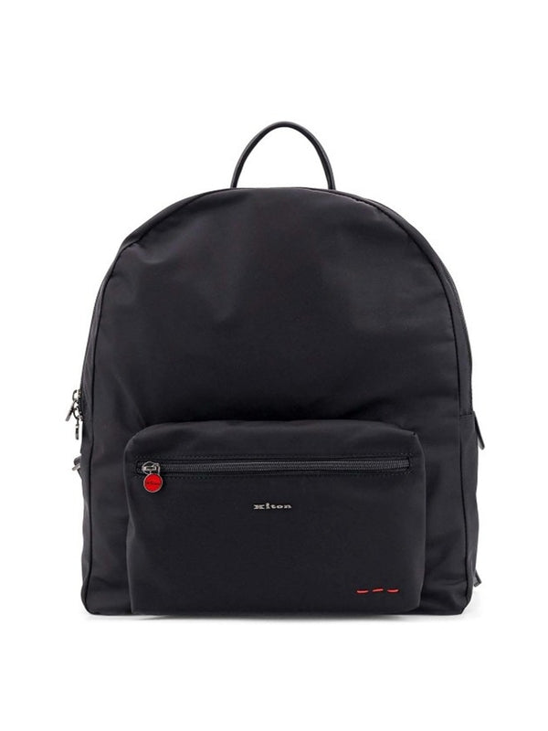 Kiton Black Backpack