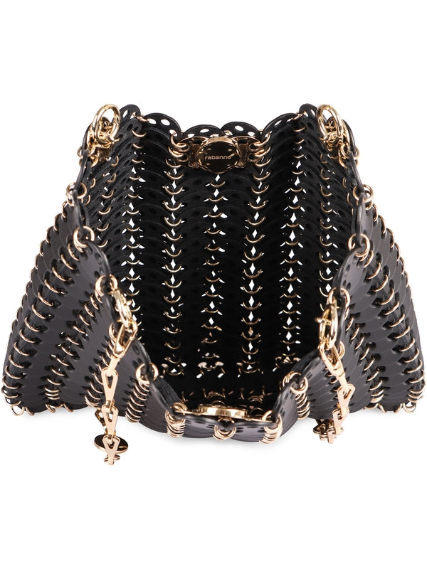 1969 Distressed Leather Chain Shoulder
  Bag