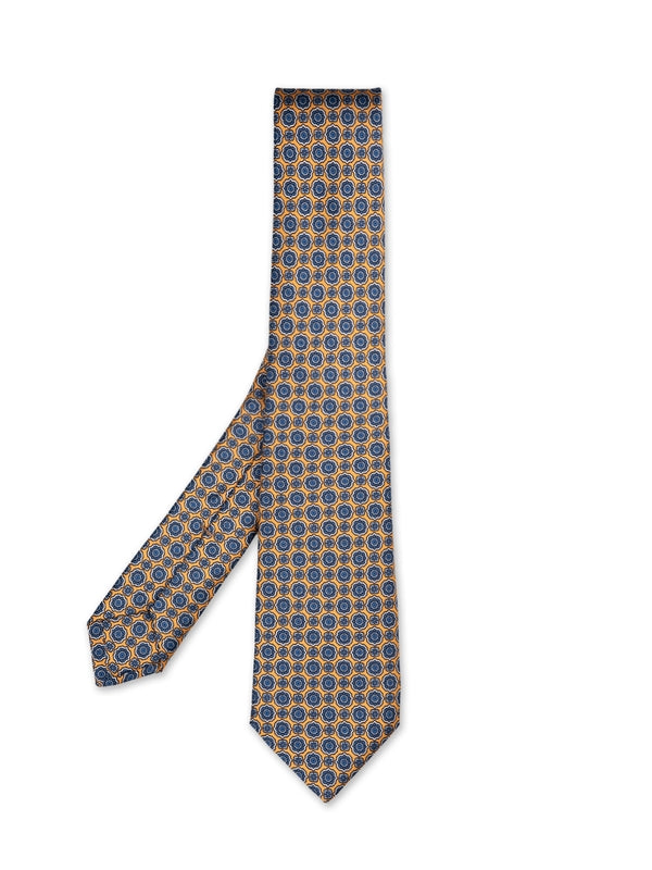 Allover Pattern Silk Tie