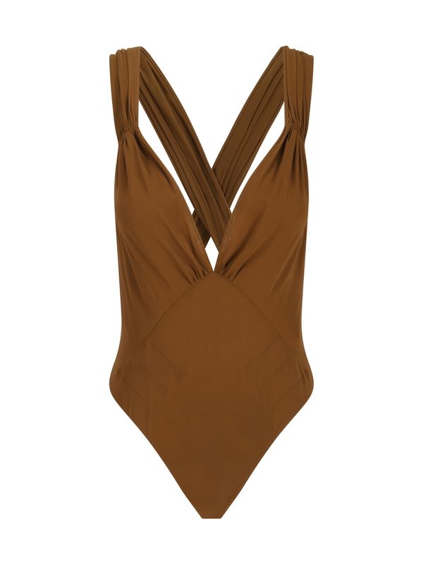 Crossover Silk Bodysuit