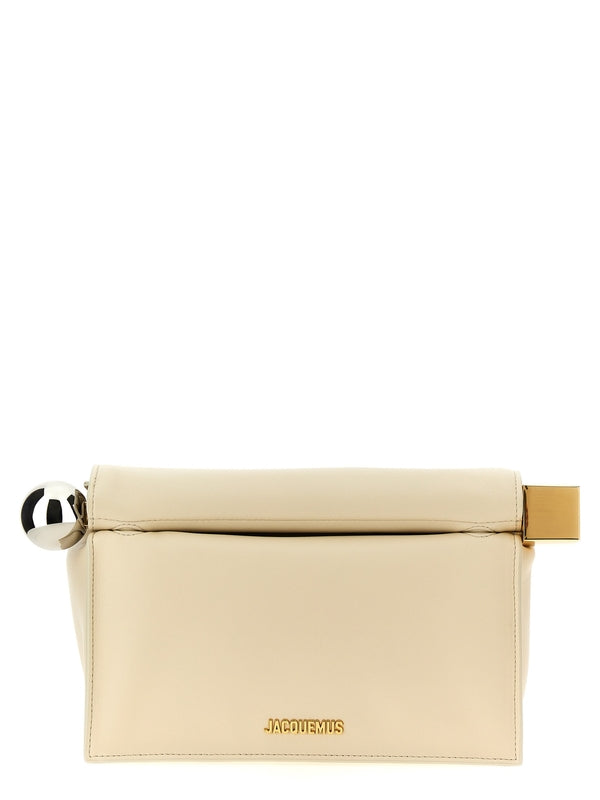 Rond Carre
  Leather Clutch Bag