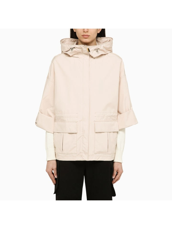 Hailee Nylon Hooded Jacket