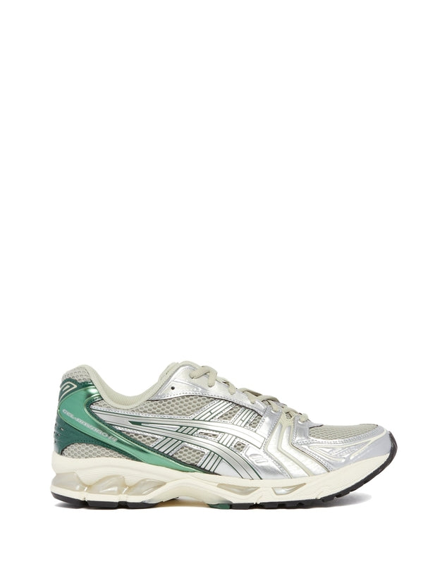 Asics Green Silver Low Top Sneakers