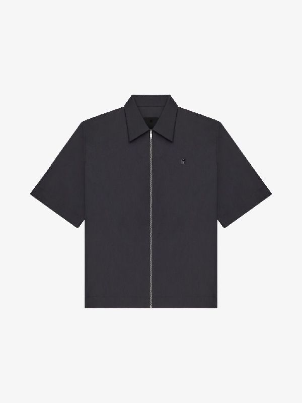 4G Zip-Up Shirt