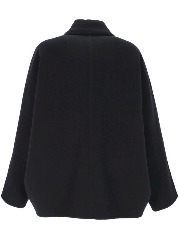 Wool Cashmere Double Peacoat