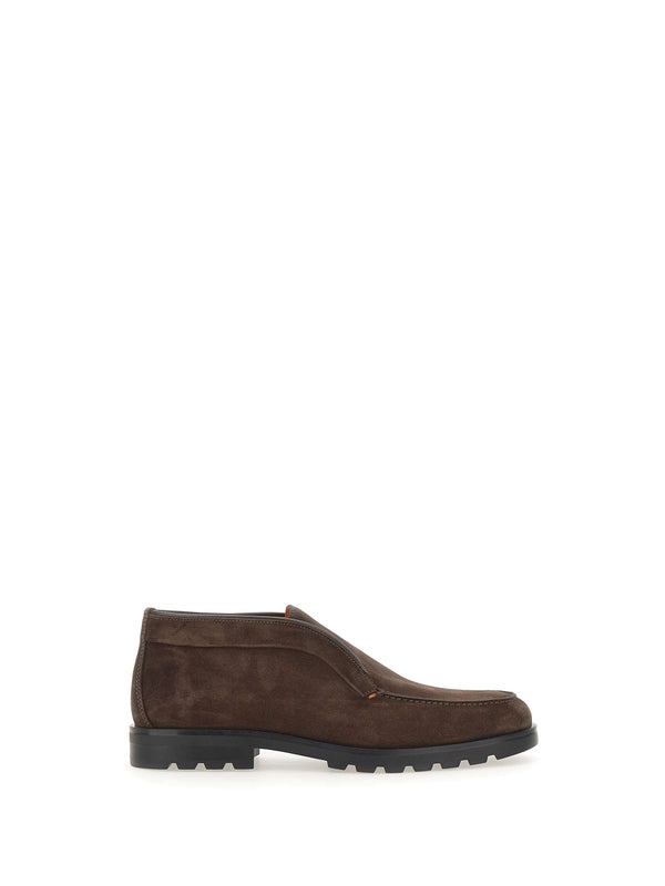 Santoni Brown Desert Boots