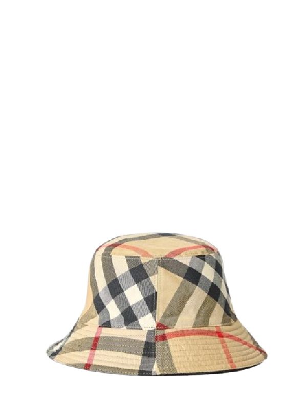 Check Pattern Reversible Bucket Hat - Jente