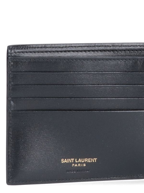 Cassandra Monogram Leather Bi-Fold Wallet