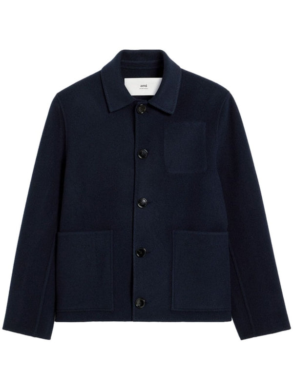 Wool Cashmere Pocket Jacket