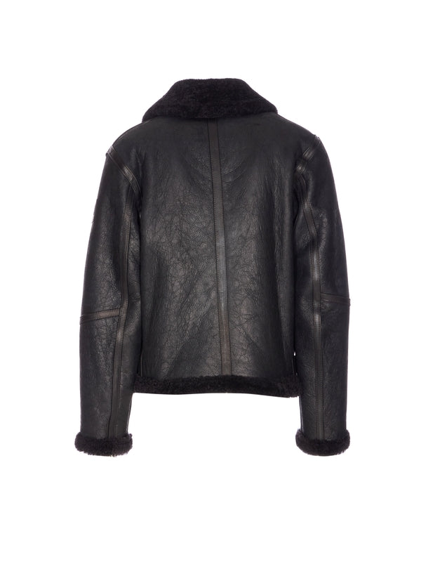 Belstaff Black Fur & Shearling