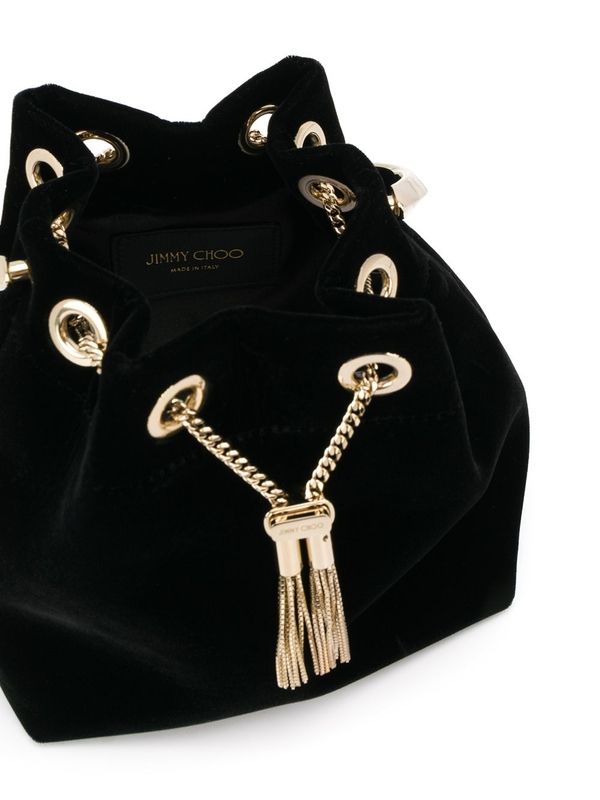 Bon Bon Velvet Bucket Bag