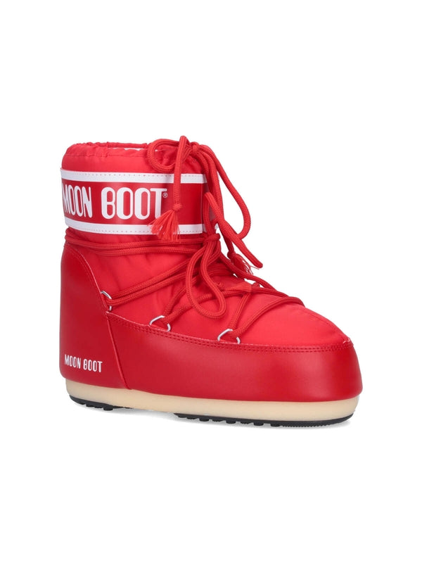 Icon Logo Lace-Up Boots