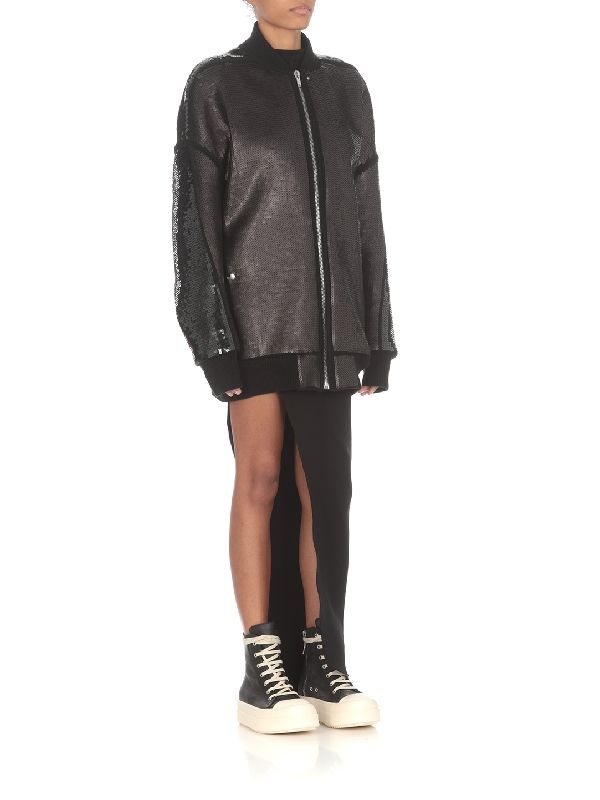 Sequin Embellished Bomber Jacket
