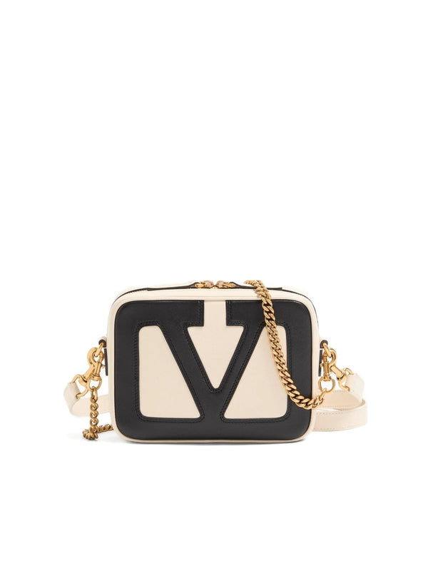 Valentino Ivory Black Cross Bags
