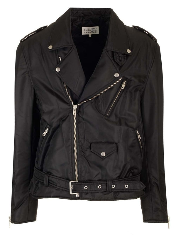 Fake Leather Biker Jacket