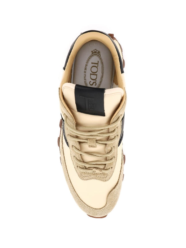 1T Suede Insert Sneakers - Jente