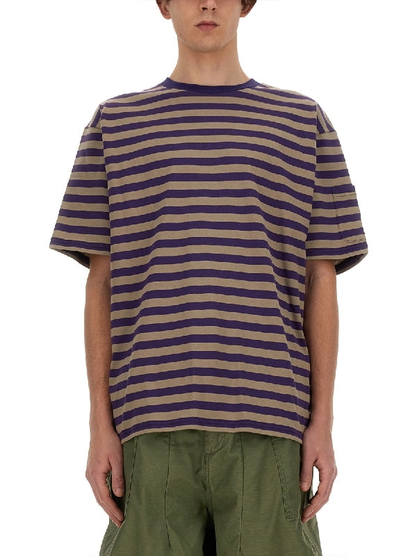 Stripe Cotton T-Shirt