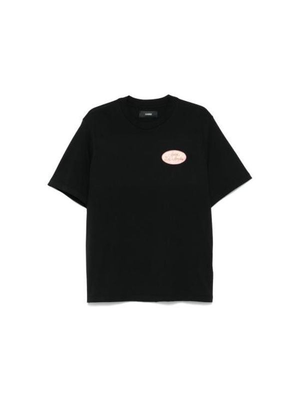 Amiri Black Half Sleeve