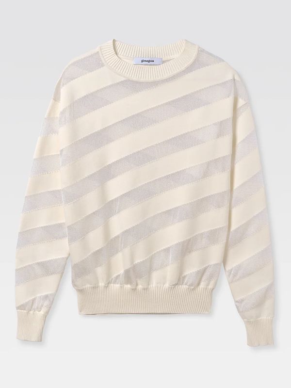 Zebra Stripe Knit