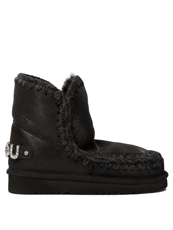 Eskimo 18 Logo Patch Ankle Boots