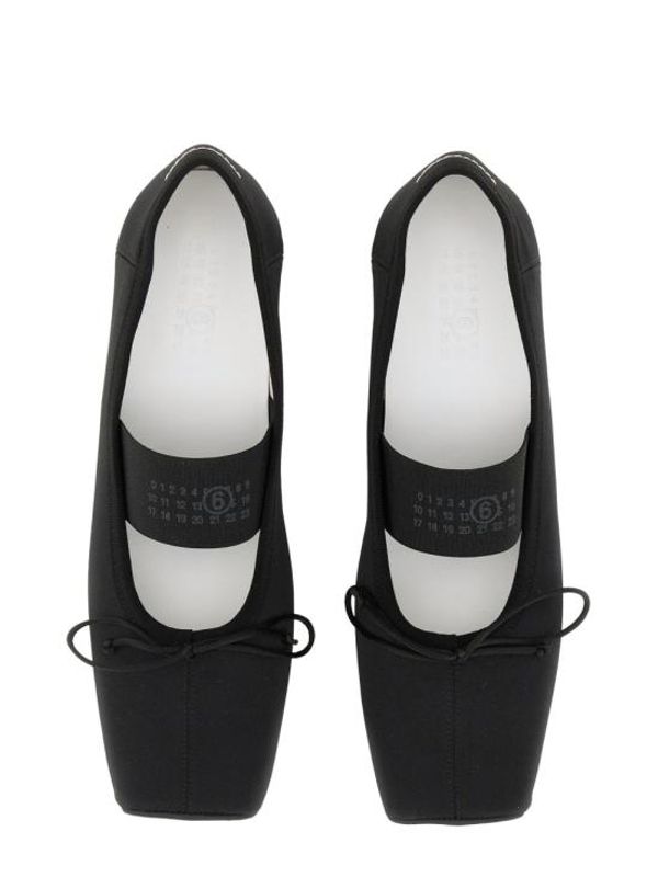 Logo Strap Flat Shoes