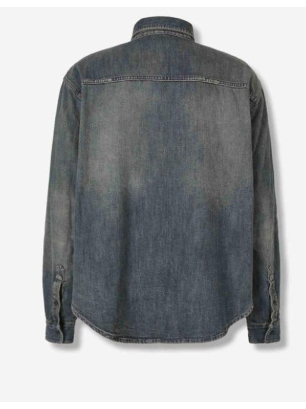 Washing Denim Over Shirt