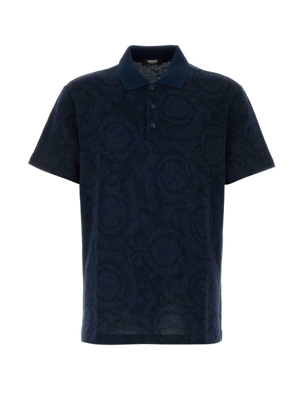 Barocco Cotton Polo Shirt