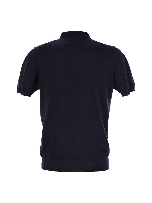 Logo Half-Zip Cotton Polo Shirt