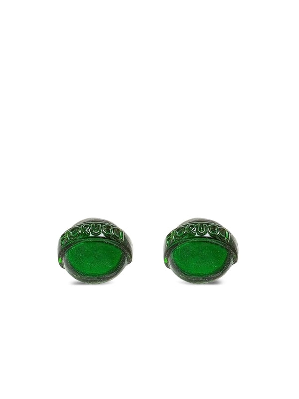 Fiorucci Green Earrings