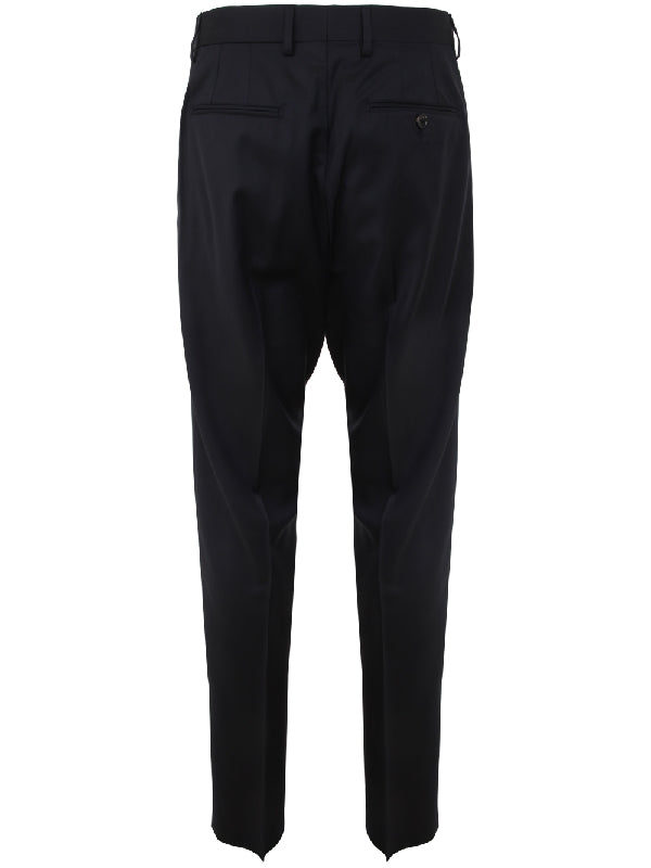 Virgin Wool Tailored Pants