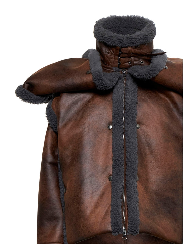 Shearing High-neck Jacket