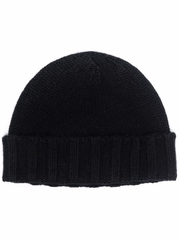 Ribbed Cashmere Beanie