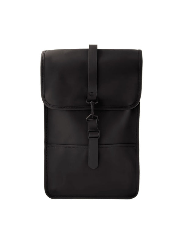 Rains Black Backpacks
