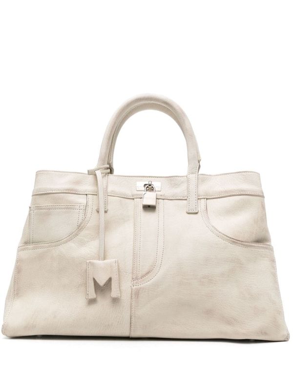 Nina Leather Tote Bag