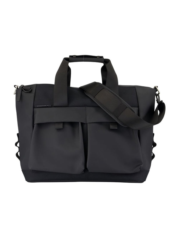 Rains Black Tote Bags