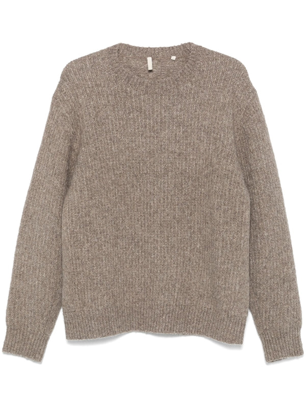 Yak Wool Blend Crew Neck Knit