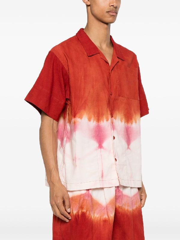 Greetings Gradient Short
  Sleeve Shirt