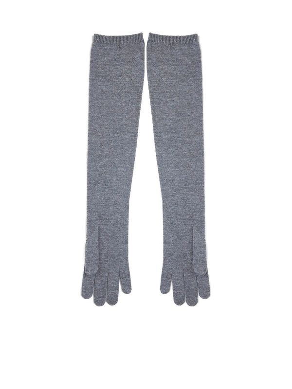 Grey Cashmere Gloves