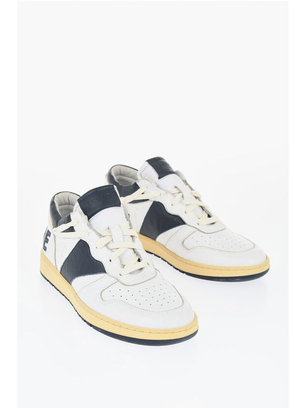 Rhude White Low Top Sneakers